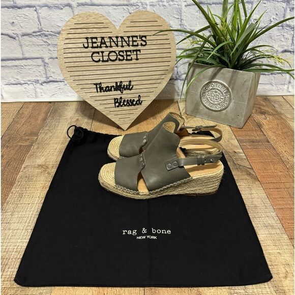 Rag & Bone Sayre Slingback Espadrille Sandal - Picture 1 of 12